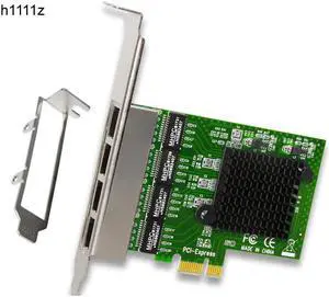 Network Cards LAN Card Ethernet Network Adapter Ethernet Lan Adapter Network Card 4 Port RJ-45 PCI Express  Internet