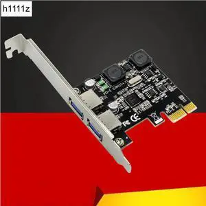 USB 3.0 PCI-E Expansion Card External 2 Port USB3.0 PCIe Card with 2 Power Module NEC Chip for Desktop PC Computer