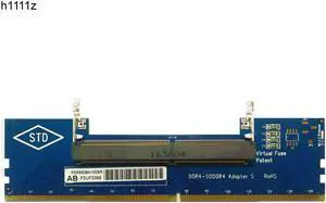PC Components Laptop DDR4 SO-DIMM to Desktop DIMM Memory RAM Connector Converter Desktop PC Add on Cards Memory RAM DIMM Adapter