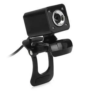 1080P 800W 4 LED HD Webcam Camera + USB 2.0 Microphone for Computer PC Laptop Black 1080P 800W 4 LED HD Webcam Camera + USB 2.0 Microphone for Computer PC Laptop Black