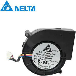 New 9733 super large dry machine blower fan violence 12V 6A BFB1012UH 97*97*33mm