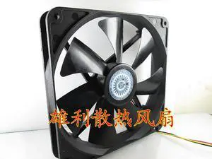 NEW  A14025-10CB-3BN-F1 12V 0.14A silence 14CM 3Pin 14025 Cooling fan