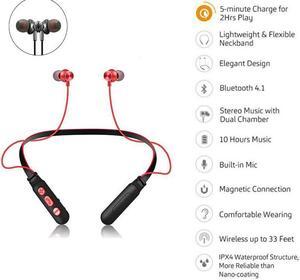 Wireless Bluetooth Earphone Stereo Noise Cancelling Sports Headset with Microphone Gaming Ear-hook Earphones for IPhone