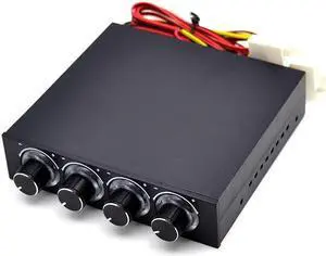 STW-6002 4 Kanal Geschwindigkeit Fan Controller mit Blau LED GDT Controller und CPU HDD VGA STW-6002 4 Kanal Geschwindigkeit Fan Controller mit Blau LED GDT Controller und CPU HDD VGA