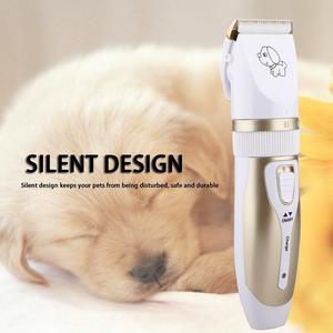 Rechargeable Low-noise Pet Hair Clipper Remover Cutter Grooming Cat Dog Hair Trimmer Electrical Pets Hair Cut Machine