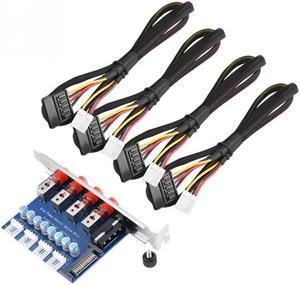 Power Control Switch Hard Drive Selector SATA Drive Switcher For Desktop PC Computer