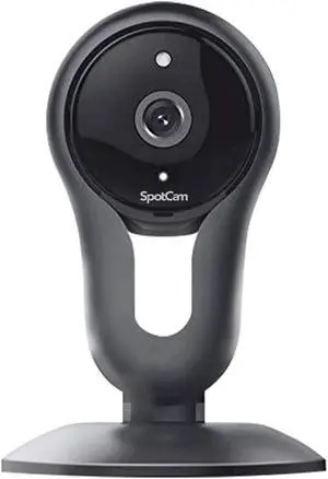 SpotCam FHD 2 Wireless Home Security Camera, 1080p FHD, Indoor, Night Vision, Two-Way Talk, Motion & Sound Alert, Alarm Siren, for Home/Office/Baby/Nanny/Pet, Free Fulltime Continuous Cloud Recording