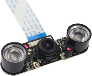 Raspberry Pi 3 Model B Plus Camera Fisheye Wide Angle 5MP 1080p Night Vision Camera Module Raspberry Pi 3 Model B Plus Camera Fisheye Wide Angle 5MP 1080p Night Vision Camera Module
