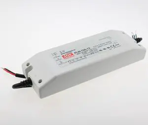 MEAN WELL PLN-100-12 AC to DC LED Driver Enclosed Power Supply, Single Output, 12 Volt, 5 Amp, 60 Watt