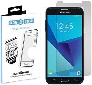 Gadget Guard - Black Ice Glass Screen Protector for Samsung Galaxy J7 2018/J7 Refine/J7V 2nd Gen - Clear - GGBIXXC208SS03A