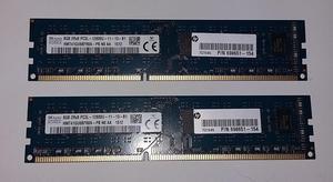 SK Hynix HMT41GU6BFR8A-PB 2x8GB (16GB Total) 2Rx8 PC3L-12800U Desktop Memory