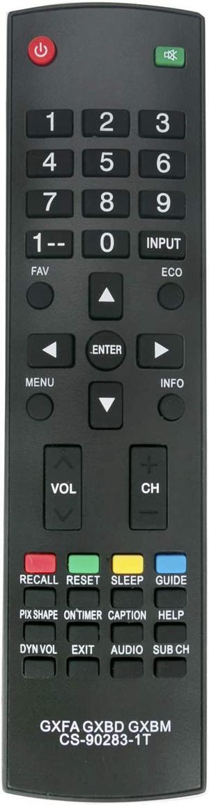 New Remote GXFA GXBD GXBM CS-90283-1T fit for Sanyo LCD TV DP19648 DP26640 DP26648 DP26649 DP32648 DP32649 DP37649 DP37819 DP39842 DP39843 DP39E23 DP26647 DP26746 DP32647 DP32746 DP37647 DP42545