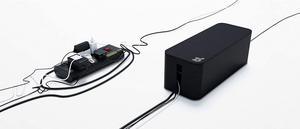 Bluelounge CableBox Cable and Cord Management System - (Black) - Pack of 2