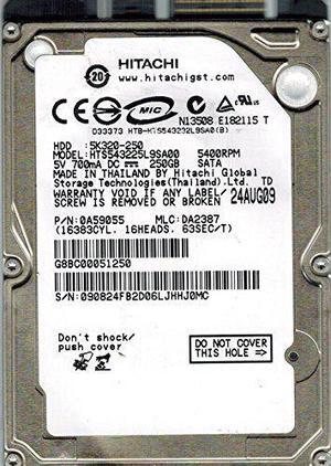 Hitachi HTS543225L9SA00 P/N: 0A59055 250GB MLC: DA2387