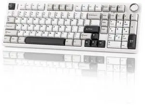 EPOMAKER X Aula F99 PRO Wireless Gaming Keyboard with 8000mAh Battery, Hot Swappable Creamy Keyboard, 2.4GHz/Type-C/BT5.0, NKRO, RGB Backlit for Win/Mac/Gaming (Black&Grey&White) EPOMAKER X Aula F99 PRO Wireless Gaming Keyboard with 8000mAh Battery, Hot Swappable Creamy Keyboard, 2.4GHz/Type-C/BT5.0, NKRO, RGB Backlit for Win/Mac/Gaming (Black&Grey&White)