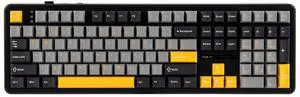 EPOMAKER Aula F108 Full Size Wireless Gaming Keyboard with 4000mAh Battery, 108 Hot-Swappable and Programmable Keys, NKRO, RGB Backlight, for Win/Mac/PC/Android (Grey&Yellow) EPOMAKER Aula F108 Full Size Wireless Gaming Keyboard with 4000mAh Battery, 108 Hot-Swappable and Programmable Keys, NKRO, RGB Backlight, for Win/Mac/PC/Android (Grey&Yellow)