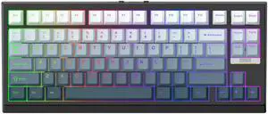 EPOMAKER G84 HE Wireless Hall Effect Keyboard, 8K Polling & 8000mAh, SOCD & DKS, Gaming Keyboard with Fast Trigger & Adjustable Actuation, RGB Backlit, PBT Keycap, Hot-Swap, for Win/Mac