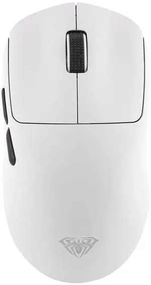 EPOMAKER Aula SC800 Wireless Gaming Mouse, 37g Lightweight, Adjustable 26,000 DPI, 8k Polling Rate, PAW3395, Programmable Buttons, On-Board Memory, 250mAh Battery, PC/MAC/Linux (White)