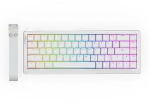 EPOMAKER HE68 Lite Hall Effect Gaming Keyboard, 8k Polling & 128K Scan Rate, 0.01mm Adjustable Trigger, 0.125ms Latency, 5-Layer Sound-Dampened, Snap Key, SOCD, A-RGB, Wired, Mac Software (White) EPOMAKER HE68 Lite Hall Effect Gaming Keyboard, 8k Polling & 128K Scan Rate, 0.01mm Adjustable Trigger, 0.125ms Latency, 5-Layer Sound-Dampened, Snap Key, SOCD, A-RGB, Wired, Mac Software (White)