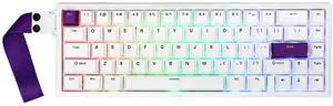 EPOMAKER HE68 Hall Effect Keyboard, 8000hz Polling, 0.01mm Adjustable Trigger, 0.125ms Latency, Creamy Gasket, Snap Key, SOCD, RGB, Wired Magnetic Gaming Keyboard for Mac/PC (White) EPOMAKER HE68 Hall Effect Keyboard, 8000hz Polling, 0.01mm Adjustable Trigger, 0.125ms Latency, Creamy Gasket, Snap Key, SOCD, RGB, Wired Magnetic Gaming Keyboard for Mac/PC (White)