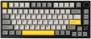 EPOMAKER Ajazz AK820 Pro 75% Wireless Mechanical Keyboard with TFT Smart Display&Knob, Gasket-Mounted Gaming Keyboard, Bluetooth/2.4GHz/USB-C Wired (Grey, Flying Fish Switch) EPOMAKER Ajazz AK820 Pro 75% Wireless Mechanical Keyboard with TFT Smart Display&Knob, Gasket-Mounted Gaming Keyboard, Bluetooth/2.4GHz/USB-C Wired (Grey, Flying Fish Switch)