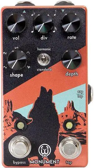 Walrus Audio Monument Harmonic Tap Tremolo V2 Effects Pedal