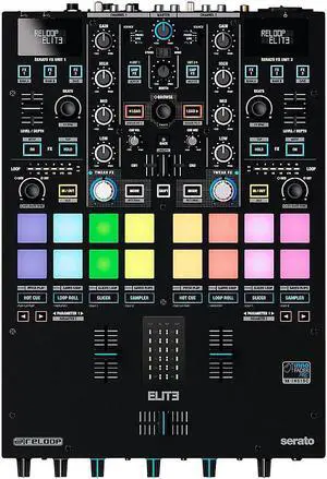 Reloop ELITE 2-Channel DVS Battle Mixer for Serato DJ Pro