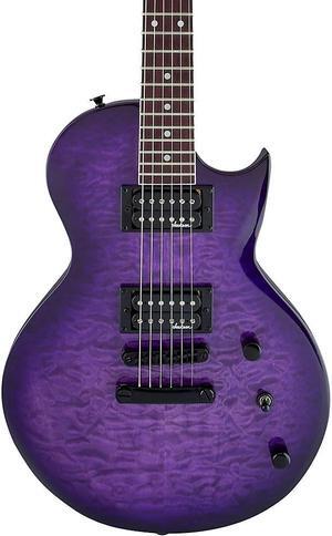 Jackson JS Series Monarkh SC JS22Q Electric Guitar Transparent Purple Burst