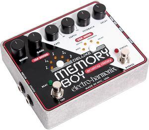Electro-Harmonix Deluxe Memory Boy Analog Delay Pedal with Tap Tempo
