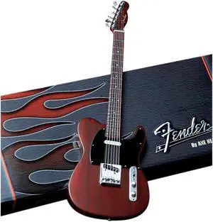 Axe Heaven Fender Telecaster Rosewood Miniature Guitar Replica Collectible