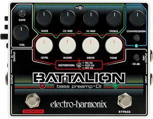 Electro-Harmonix Battalion Bass Preamp & DI Pedal