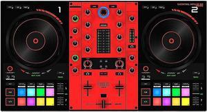 Hercules DJ DJControl Inpulse 500 Limited-Edition 2-Channel DJ Controller  With Carry Case Red