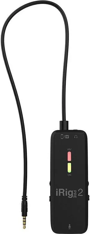 IK Multimedia iRig Pre 2 Mic Pre for iOS Devices IK Multimedia iRig Pre 2 Mic Pre for iOS Devices