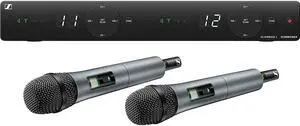Sennheiser XSW 1-835 Dual-Vocal Set with Two 835 Handheld Microphones (A: 548 to 572 MHz)