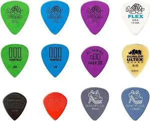 Dunlop Electric Variety 12 Pack Picks