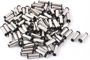 100pcs 5.5mmx2.1mm Solder Laptop Cable DC Power Supply Male Plug Socket Coupler