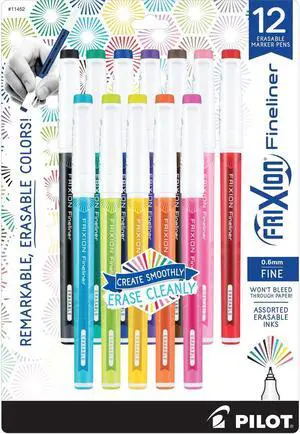 FriXion Fineliner Erasable Marker Pens