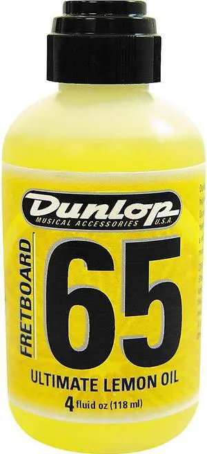 Dunlop Fretboard 65 Ultimate Lemon Oil, 4 Ounce Bottle