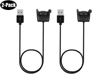 2-Pack 3.93ft Charging Cable for Garmin Vivosmart HR Replacement Charger Cable Cord for Garmin Vivosmart HR / Vivosmart HR+ / Vivosmart HR Plus / Approach X40 Smart Watch