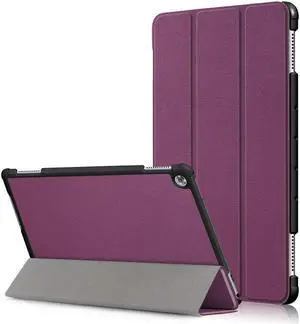 Case for Huawei MediaPad M5 Lite 10 BAH2-W19 / L09 / W09 Ultra Slim PU Leather Smart Stand Cover for Media Pad M5 Lite 10.1 inch Case