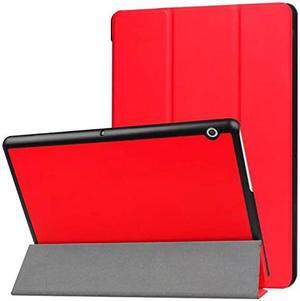 Huawei MediaPad T3 10.0 Case Slim & Lightweight PU Leather Cover with Magnetic Bracket Designed for Huawei MediaPad T3 10.0 inch Tablet