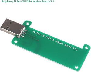 Raspberry Pi Expansion Board Raspberry Pi USB Adapter Board Addon Board No Data Line Required Plug in Then Play, USB Type-A Connector for Raspberry Pi Zero / W
