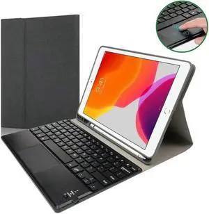 iPad Pro 12.9 2020 Keyboard case with Pencil Holder Detachable Keyboard Case with Touchpad Kickstand Cover Auto Wake Sleep Case for iPad Pro 12.9 2020 4th Generation