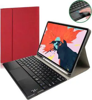 iPad Pro 12.9 2020 Keyboard case with Pencil Holder Detachable Keyboard Case with Touchpad Kickstand Cover Auto Wake Sleep Case for iPad Pro 12.9 2020 4th Generation