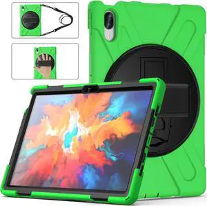 Case for Lenovo Tab P11 Pro 11.5 inch 2020 Model: TB-J706F/J706L Heavy Duty Rugged Protective Cover with 360 Swivel Kickstand Handle Hand Strap & Shoulder Strap