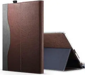 New Surface Pro 2018/Surface Pro 6 / Pro 5 Case, Multi-Angle Viewing Portfolio Business Case Cover Compatible for Microsoft Surface Pro 2017 /Pro 5/Pro 4/Pro 3 Type Cover Keyboard