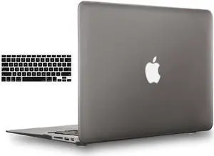 MacBook Air 11 inch Case Werleo Matte Hard Shell Rubberized Protective Case Cover for MacBook Air 11 inch Model A1370 A1465 with Keyboard Skin