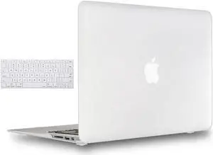 MacBook Air 11 inch Case Werleo Matte Hard Shell Rubberized Protective Case Cover for MacBook Air 11 inch Model A1370 A1465 with Keyboard Skin
