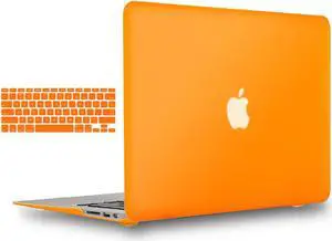 MacBook Air 11 inch Case Werleo Matte Hard Shell Rubberized Protective Case Cover for MacBook Air 11 inch Model A1370 A1465 with Keyboard Skin