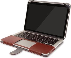 WERLEO PU Leather Protective Case For MacBook Pro Retina 15 Inch No CD-ROM Model A1398 Premium Quality Book Folio Protective Cover Sleeve